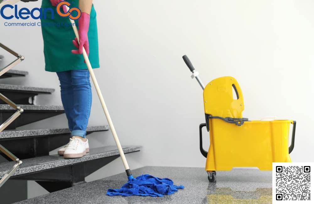 What is the difference between in-house janitorial cleaning and Clean Co’s medical cleaning?