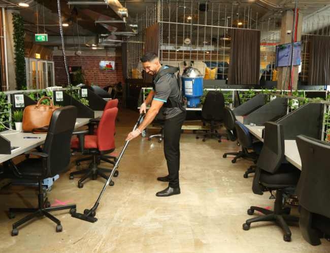 HEPA Filter Vacuum Office Cleaning St Leonards Commercial Floors